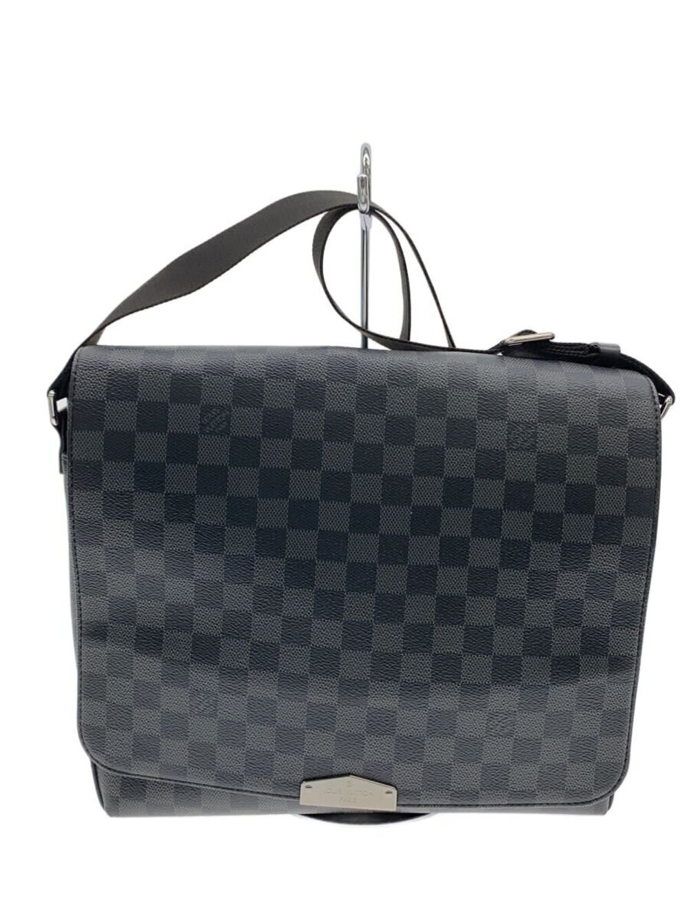 LOUIS VUITTON District Graphite Black Canvas Black
